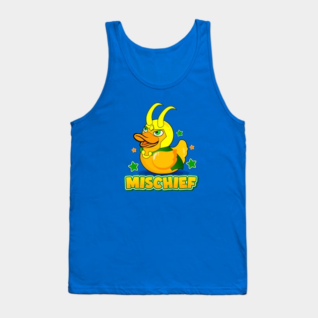 Loki Rubber Duck Tank Top by My Happy-Design